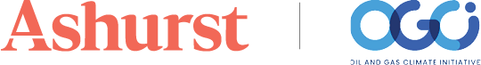 Ashurst and OGCI logo