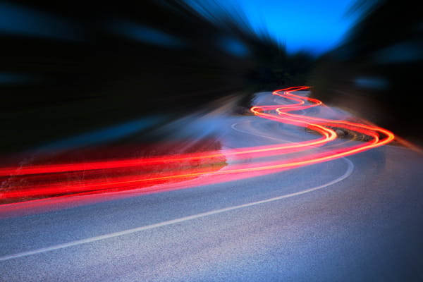 Orange abstract image