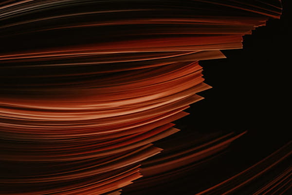 Orange abstract image